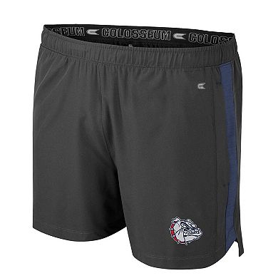Men's Colosseum Charcoal Gonzaga Bulldogs Langmore Shorts