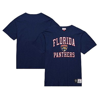 Men's Mitchell & Ness Navy Florida Panthers Legendary Slub T-Shirt