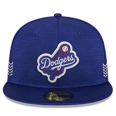 Men's New Era Royal Los Angeles Dodgers 2024 Clubhouse 59FIFTY Fitted Hat