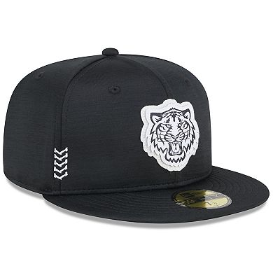 detroit tigers new era 2024 clubhouse 59fifty fitted hat black