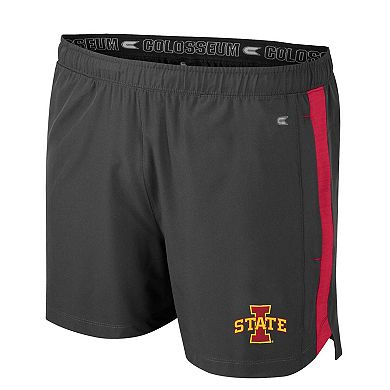 Men's Colosseum Charcoal Iowa State Cyclones Langmore Shorts