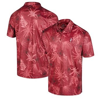 Men's Colosseum Cardinal Stanford Cardinal Palms Team Polo