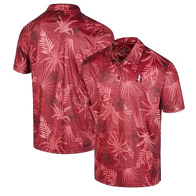 Men's Colosseum Cardinal Stanford Cardinal Palms Team Polo