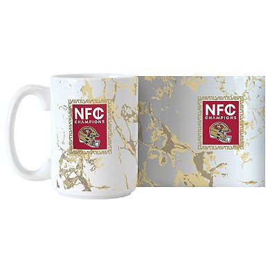 San Francisco 49ers 2023 NFC Champions 15oz. Ceramic Mug