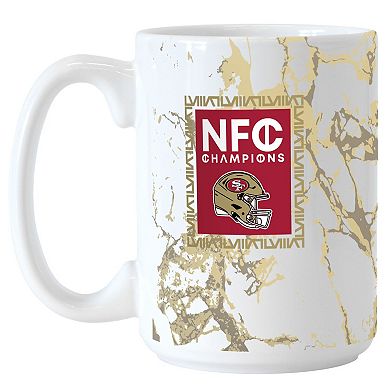 San Francisco 49ers 2023 NFC Champions 15oz. Ceramic Mug