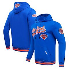 Men's Mitchell & Ness Black New York Knicks Hardwood Classics OG 2.0  Pullover Hoodie