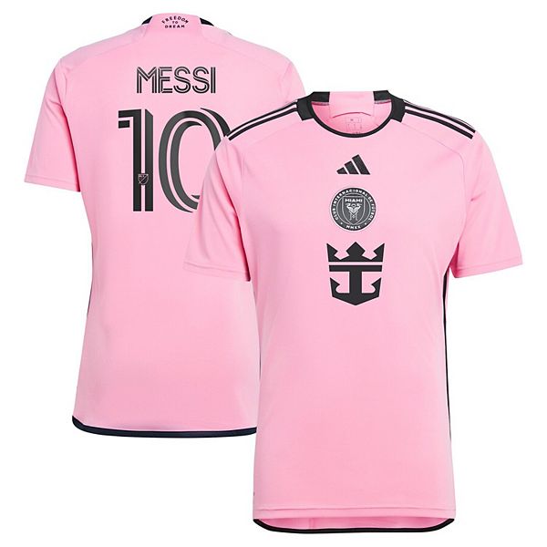 Men's adidas Lionel Messi Pink Inter Miami CF 2024 2getherness Replica ...