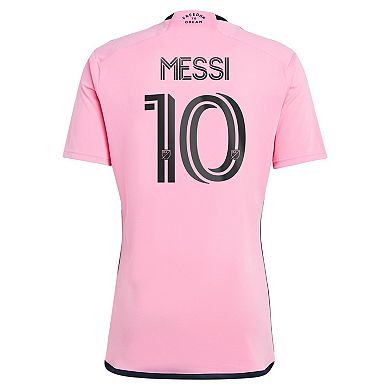 Men's adidas Lionel Messi Pink Inter Miami CF 2024 2getherness Replica Player Jersey