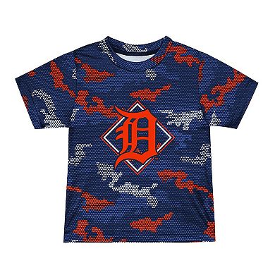 Toddler Fanatics Branded Navy Detroit Tigers Field Ball T-Shirt & Shorts Set