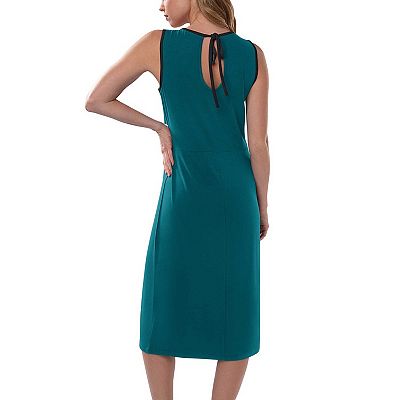 Women's G-III 4Her by Carl Banks Midnight Green Philadelphia Eagles Main  Field Maxi Dress