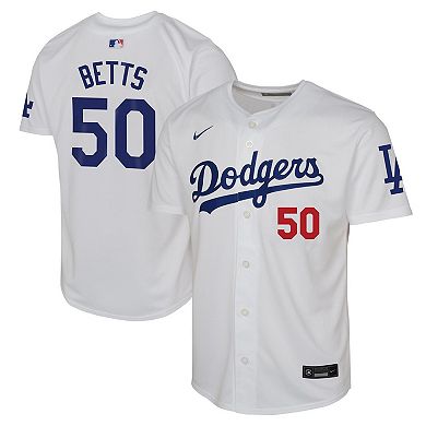 Youth Nike Mookie Betts White Los Angeles Dodgers Home Limited Player Jersey