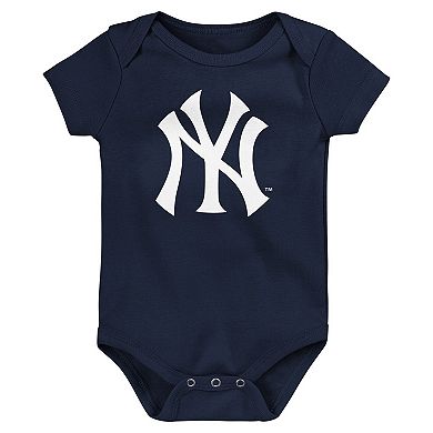 Newborn & Infant Fanatics Branded New York Yankees Fan Pennant 3-Pack Bodysuit Set