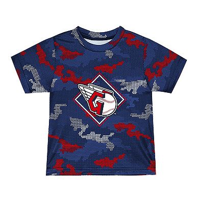 Toddler Fanatics Branded Navy Cleveland Guardians Field Ball T-Shirt & Shorts Set