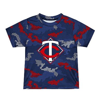 Toddler Fanatics Branded Navy Minnesota Twins Field Ball T-Shirt & Shorts Set