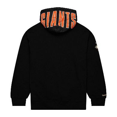 Men's Mitchell & Ness Black San Francisco Giants Team OG 2.0 Current Logo Pullover Hoodie