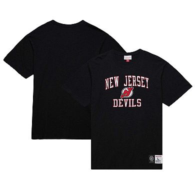 Men's Mitchell & Ness Black New Jersey Devils Legendary Slub T-Shirt