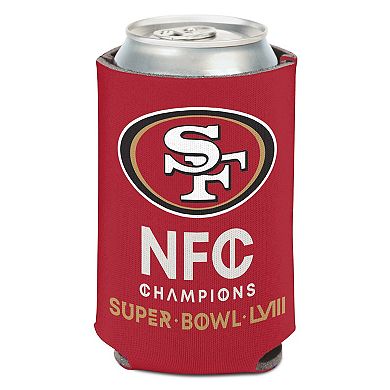 WinCraft San Francisco 49ers 2023 NFC Champions 12oz. Can Cooler