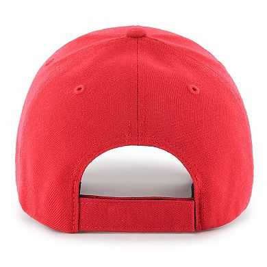 Men's '47  Red Kansas City Chiefs Super Bowl LVIII MVP Adjustable Hat