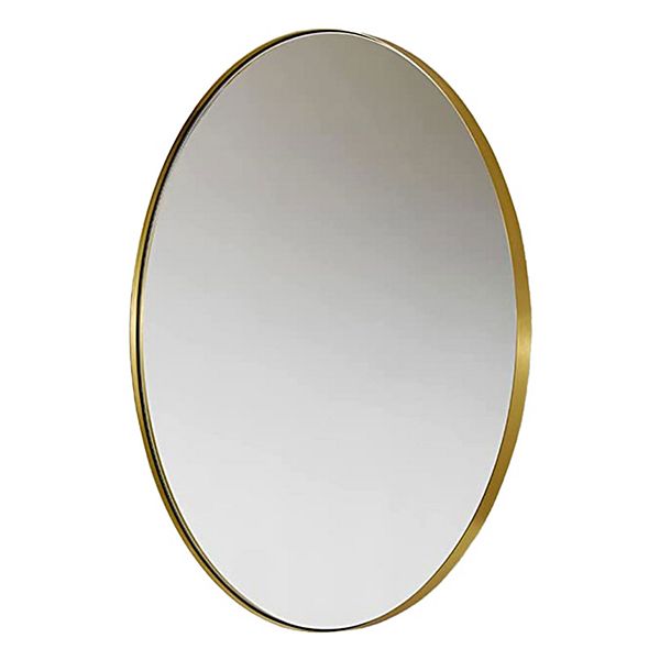 Andy Star Modern 20 X 28 Inch Oval Wall Hanging Bathroom Vanity Mirror