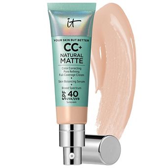 IT Cosmetics CC+ Cream Natural Matte Foundation with SPF 40