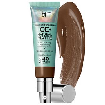 IT Cosmetics CC+ Cream Natural Matte Foundation with SPF 40