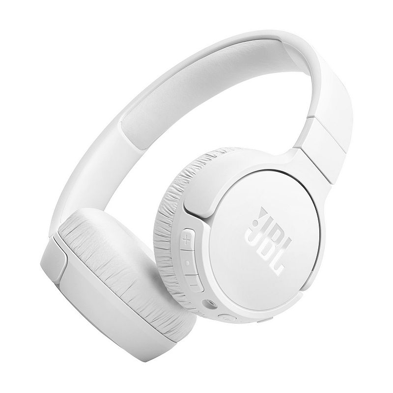 UPC 050036395854 product image for JBL Tune 670NC Adaptive Noise Cancelling Wireless On-Ear Headphones, White | upcitemdb.com