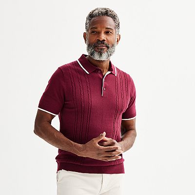 トップス THE TOE Herald Short Sleeve Polo Knit THE TOE / ザトゥー | Herald Short Sleeve Polo Knit ケーブル