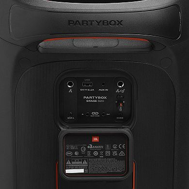 JBL Party Box Stage 320 Portable Wheeled Party Speaker