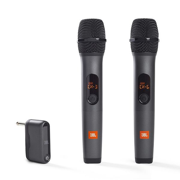 JBL PartyBox Digital Wireless Microphone System with Dual-Channel Receiver