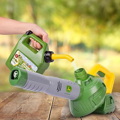 Sunny Days Entertainment John Deere Bubble Leaf Blower & Bubble Refill Gas Can