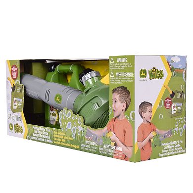 Sunny Days Entertainment John Deere Bubble Leaf Blower & Bubble Refill Gas Can
