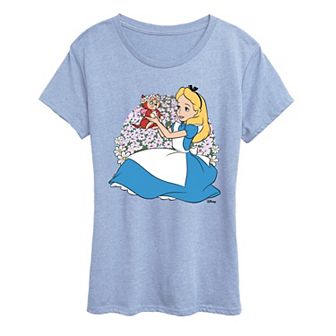 Disney's Alice in Wonderland Alice & Dinah Women's Graphic Tee
