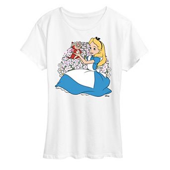 Disney's Alice in Wonderland Alice & Dinah Women's Graphic Tee
