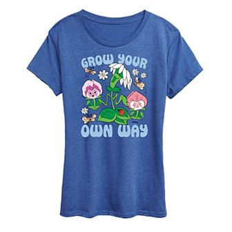 Disney's Alice in Wonderland Women's Flowers Grow Graphic Tee