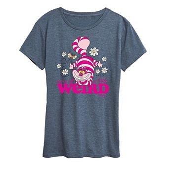Women's Disney's Alice In Wonderland A Little Weird Graphic Tee