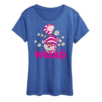 Women's Disney's Alice In Wonderland A Little Weird Graphic Tee