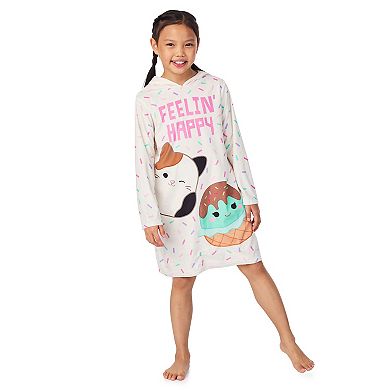 Girls 6-14 Squishmallows Hooded Gown