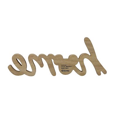 Disney's Mickey Mouse "Home" Wood Sign by The Big One®