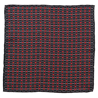 Men's Cuff Links, Inc. Intertwined Hearts Pocket Square