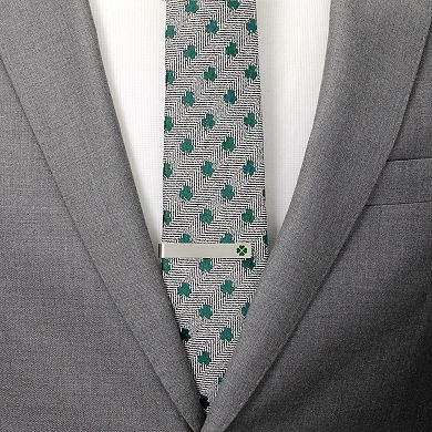 Men's Cuff Links, Inc. Shamrock Hidden Message Tie Bar