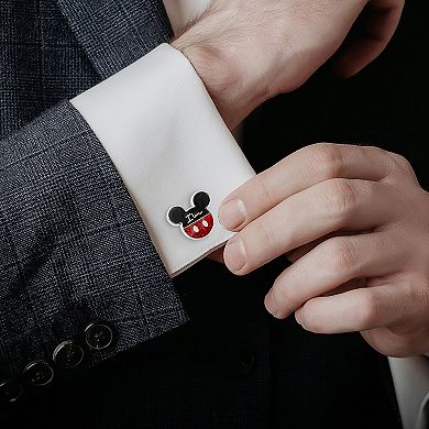 Men's Disney's Mickey & Minnie Mouse "I Love Us" Cufflinks by Cuff Links, Inc.