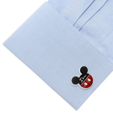 Men's Disney's Mickey & Minnie Mouse "I Love Us" Cufflinks by Cuff Links, Inc.