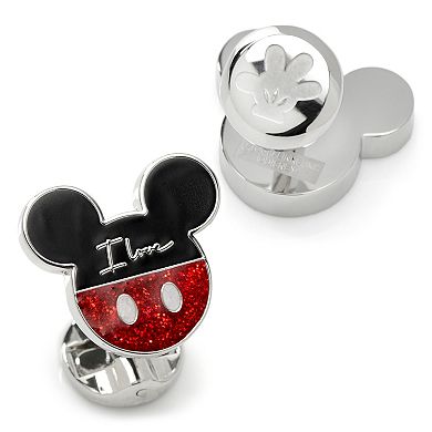 Men's Disney's Mickey & Minnie Mouse "I Love Us" Cufflinks by Cuff Links, Inc.