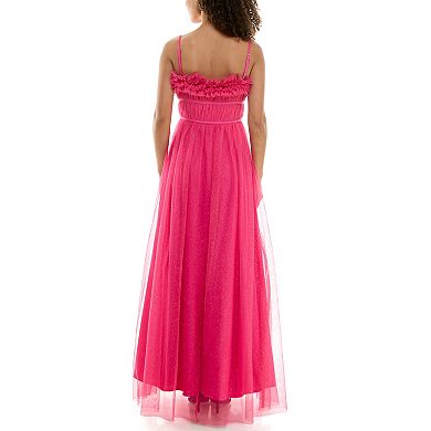 Women's Maison Tara Glitter Tulle Ballgown