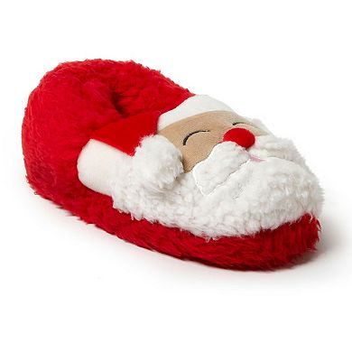Dearfoams Emery Little Kids Critter Closed Back Slippers