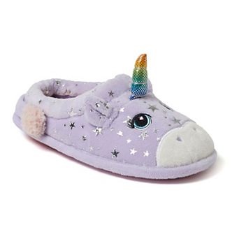 Dearfoams Peyton Little Kids Animal Clog Slippers
