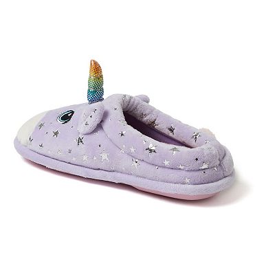 Dearfoams Peyton Little Kids Animal Clog Slippers
