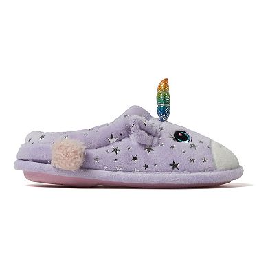 Dearfoams Peyton Little Kids Animal Clog Slippers