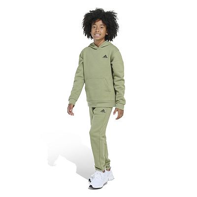 Boys 8 20 adidas Minimal Logo Fleece Hoodie Jogger Pants Set