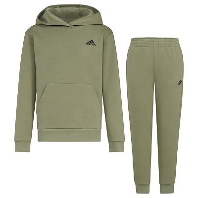 Boys 8 20 adidas Minimal Logo Fleece Hoodie Jogger Pants Set